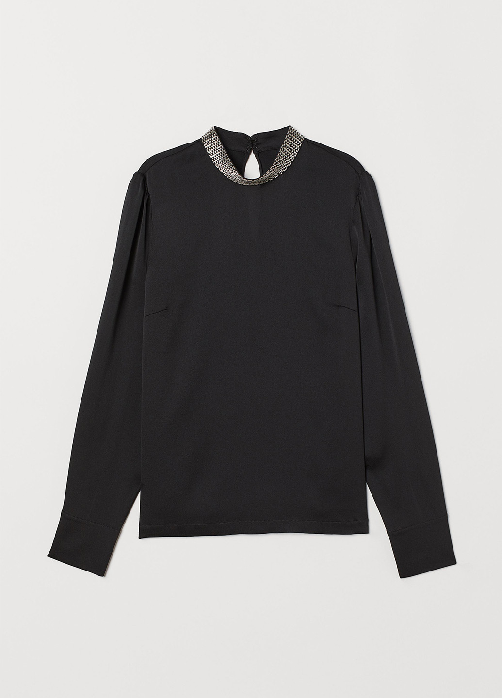 Чёрная блуза H&M
