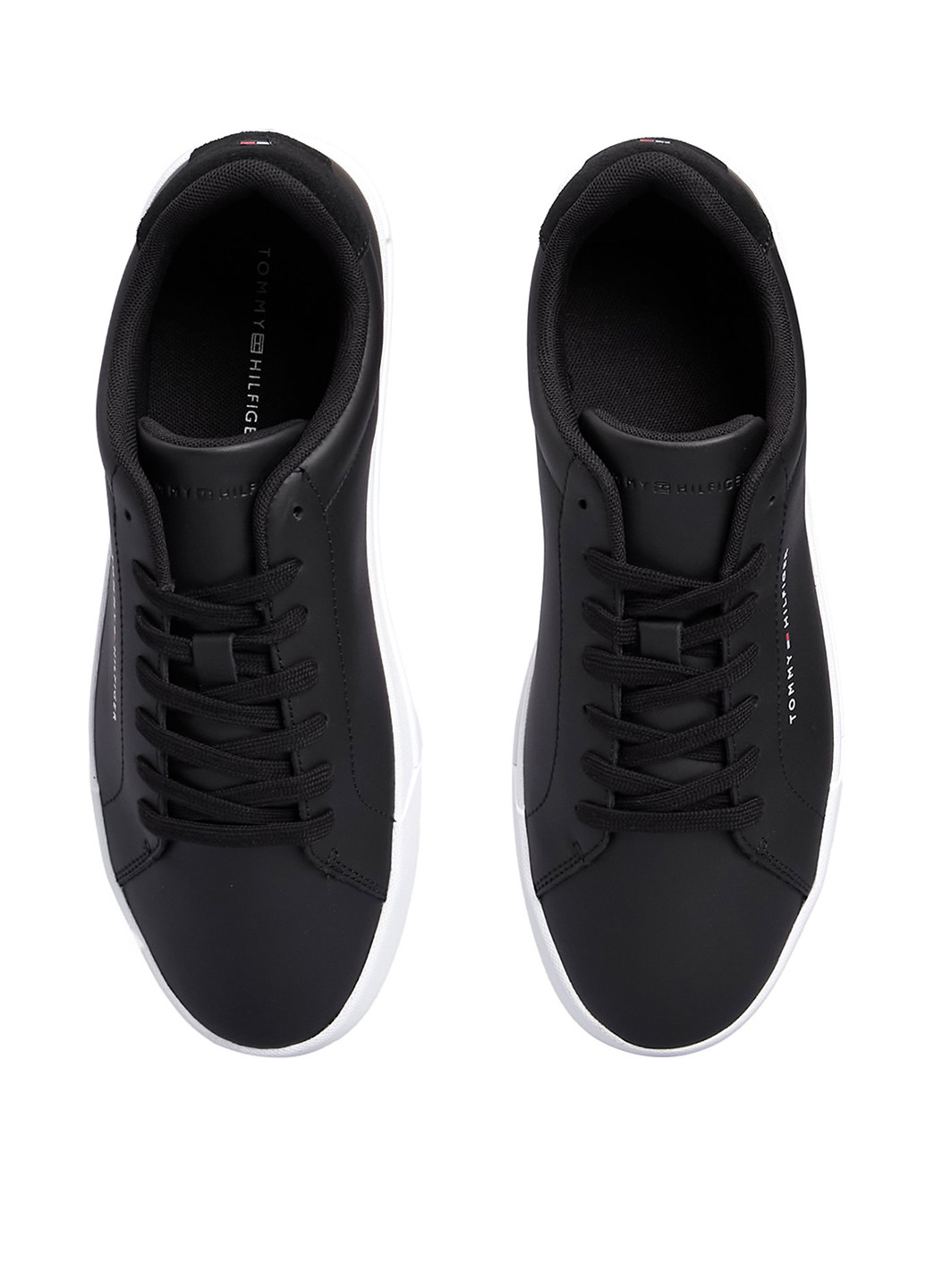 Черные кеды Tommy Hilfiger