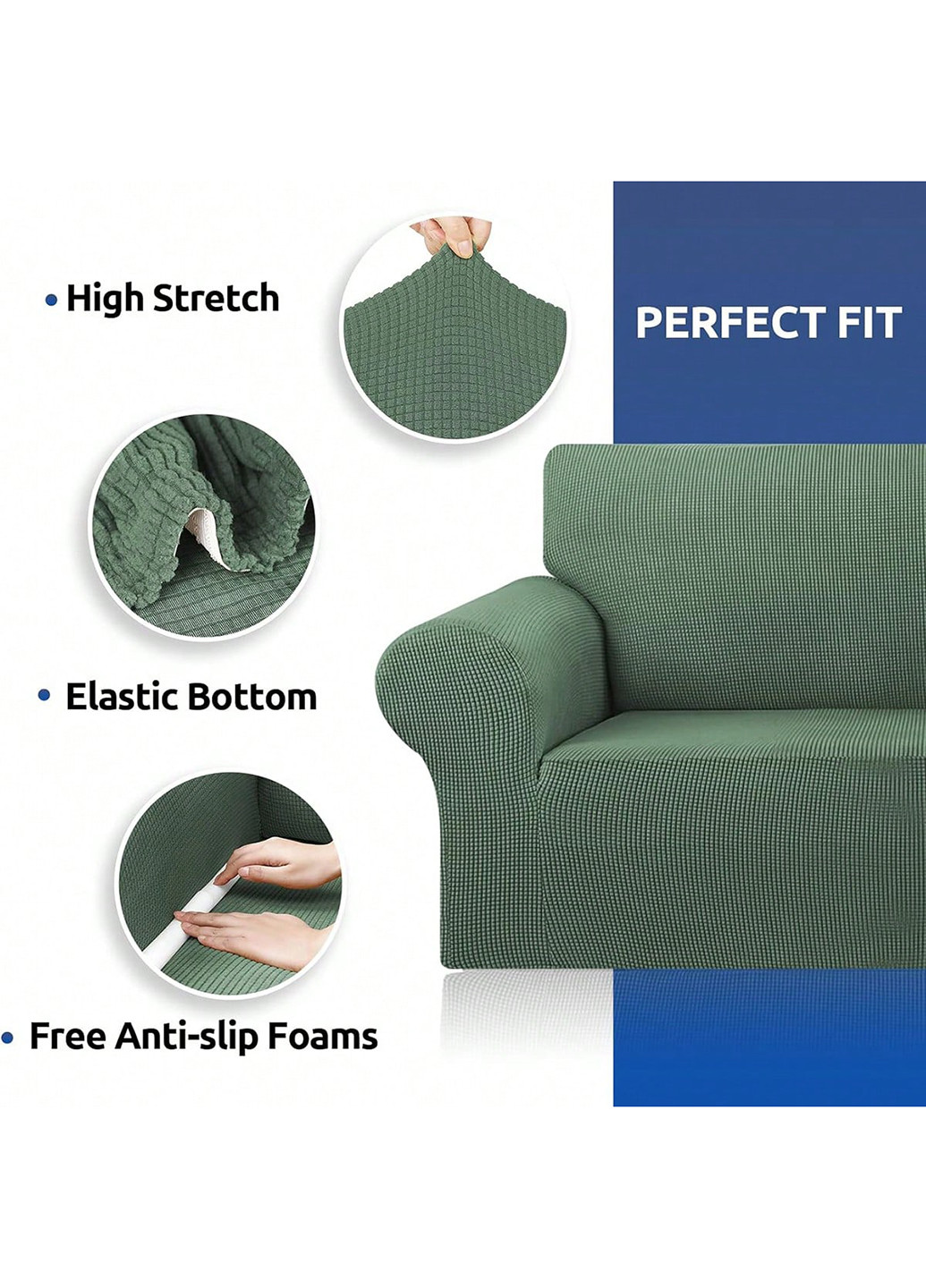 Чохол для дивана, 190-230 см SHEIN (341893657)