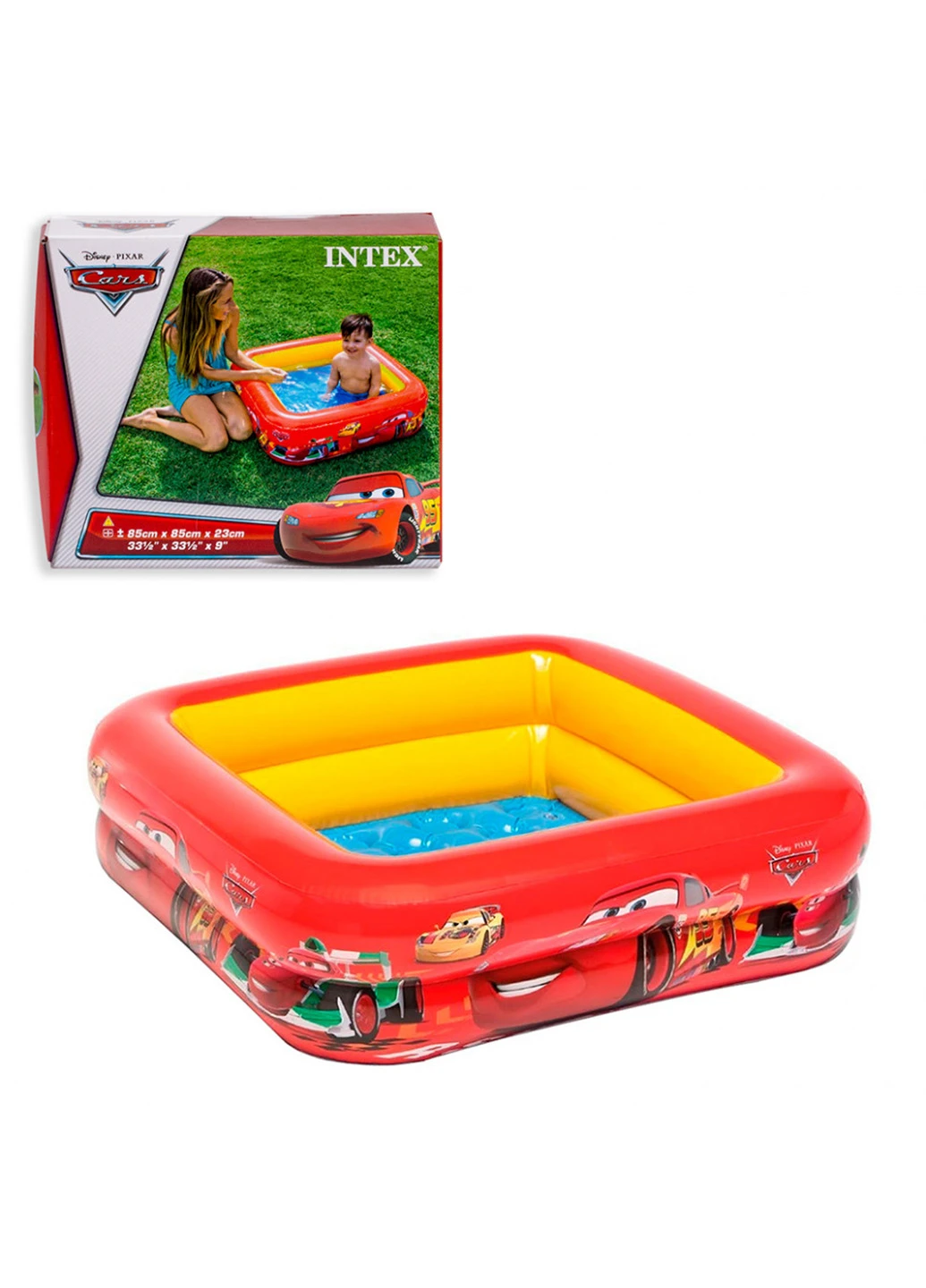 Надувний басейн 85х85х23 см Intex (213367558)