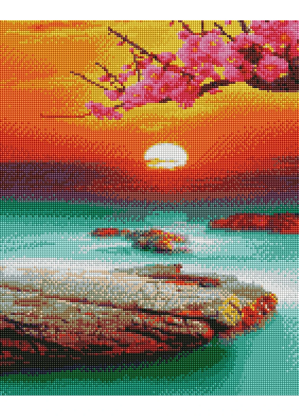 Алмазная мозаика "Сакура" 40х50 см ArtStory (252133140)