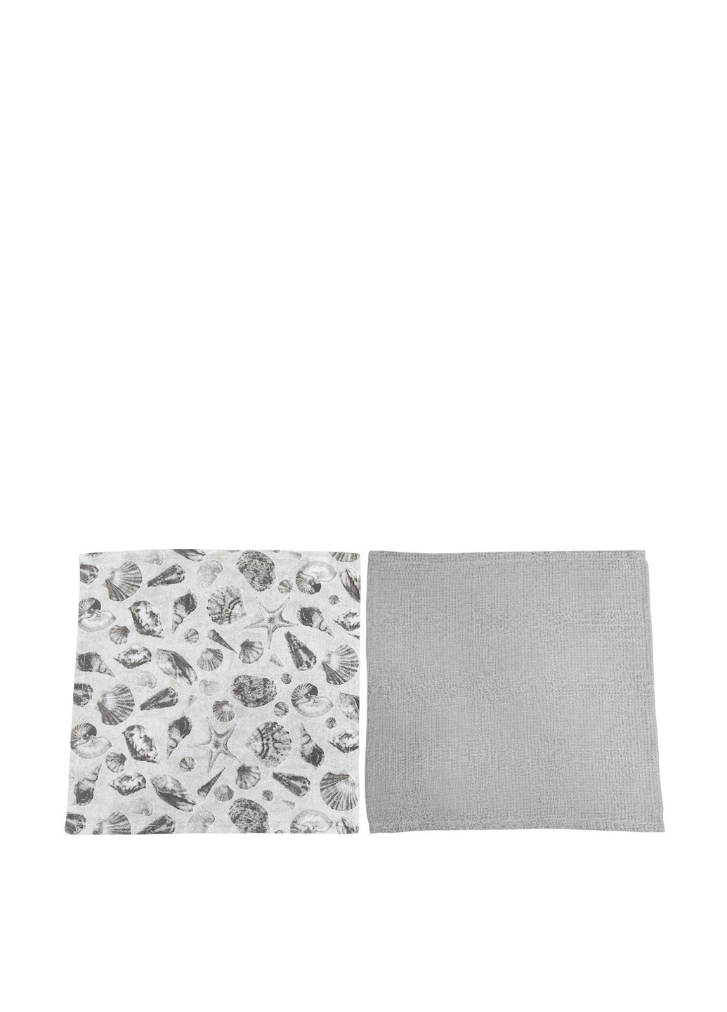 Рушник (4 шт.), 40х40 см Soho морська тематика комбінований