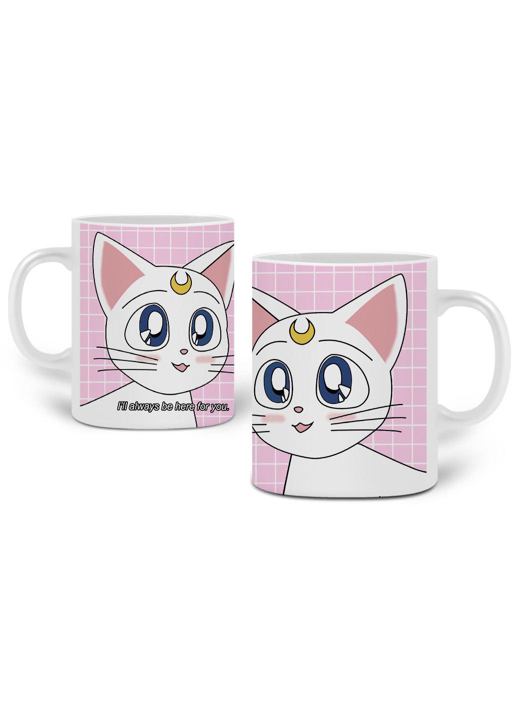 Кружка Сейлор Мун (Sailor Moon) 330 мл горнятко керамічне (20259-2919) MobiPrint (224806231)