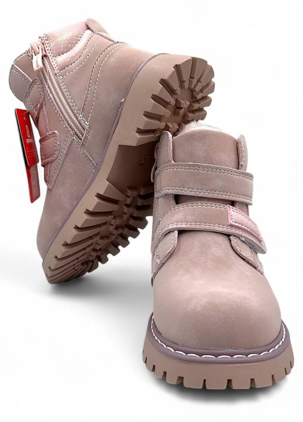 Пудровые кэжуал зимние ботинки Apawwa