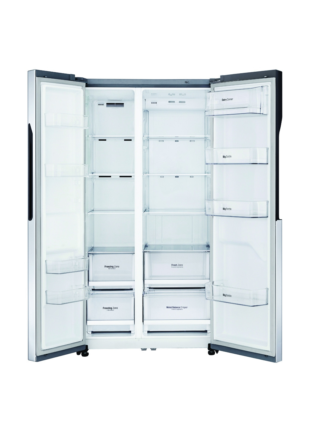 Холодильник LG GC-B247JMUV сріблястий