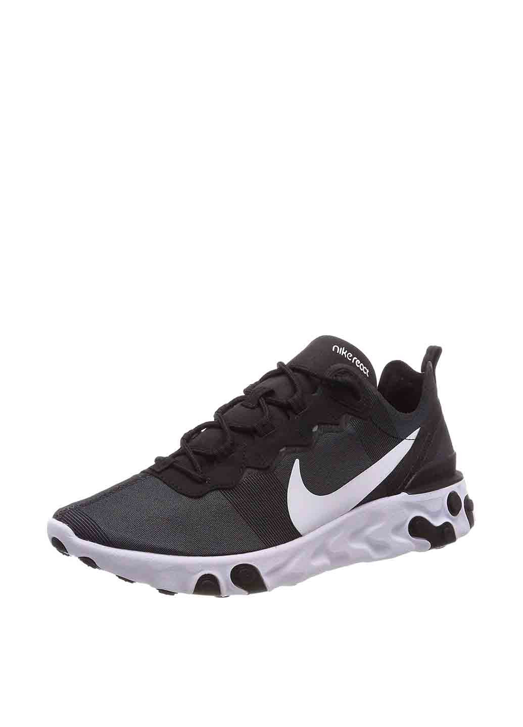Чорні Осінні кросівки Nike REACT ELEMENT 55