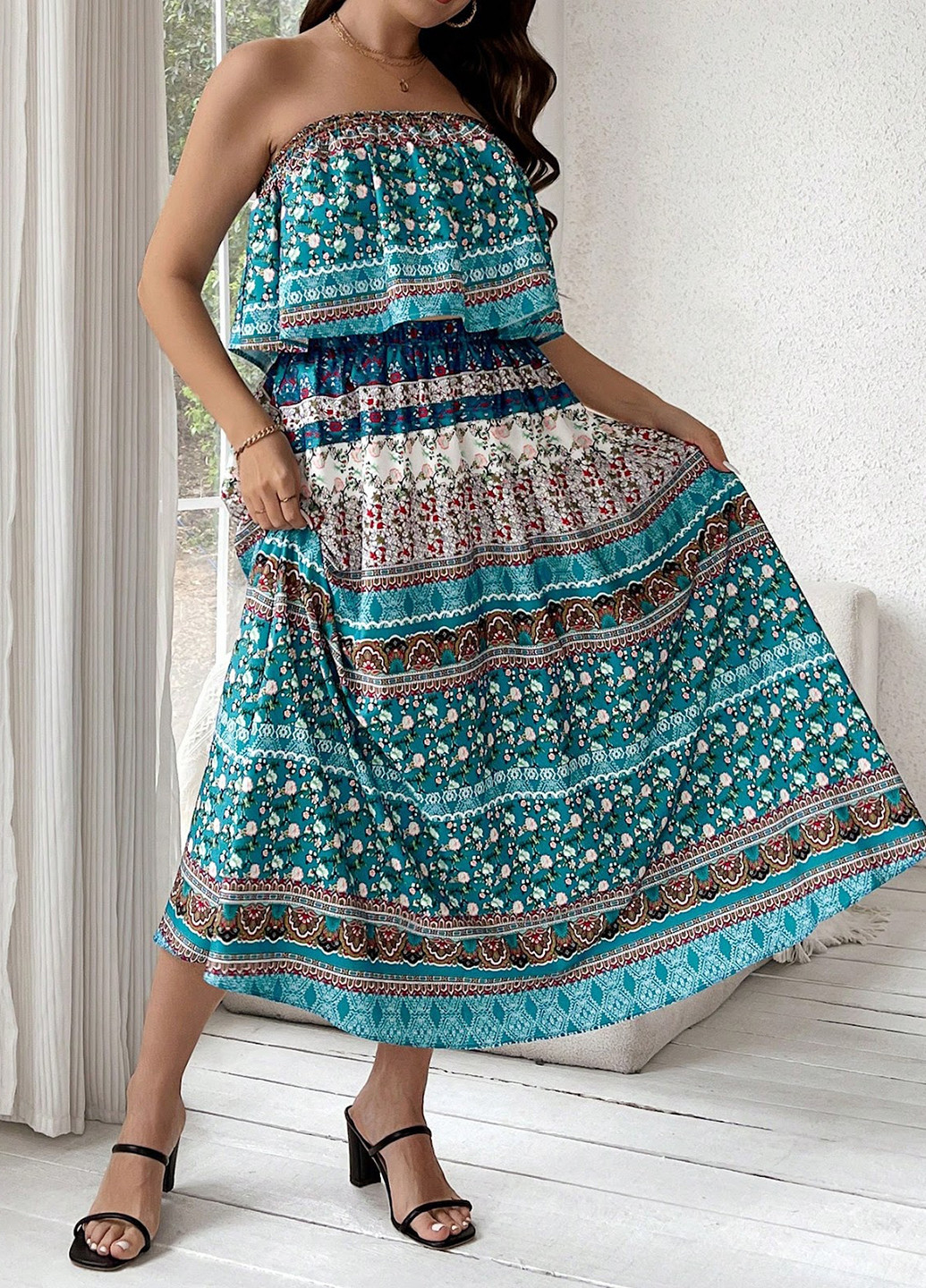 Костюм (топ, спідниця) SHEIN (322852385)