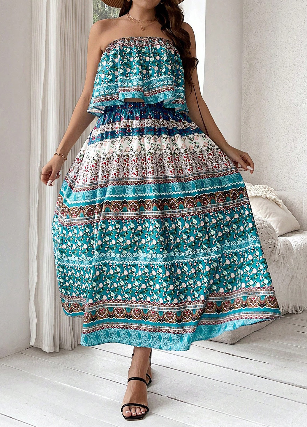 Костюм (топ, спідниця) SHEIN (322852385)