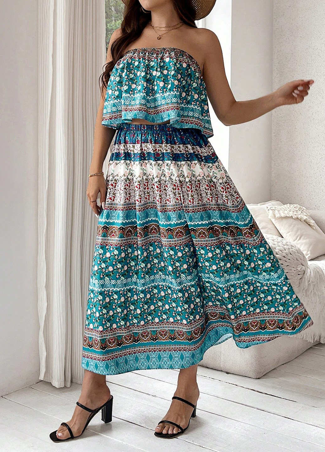 Костюм (топ, спідниця) SHEIN (322852385)