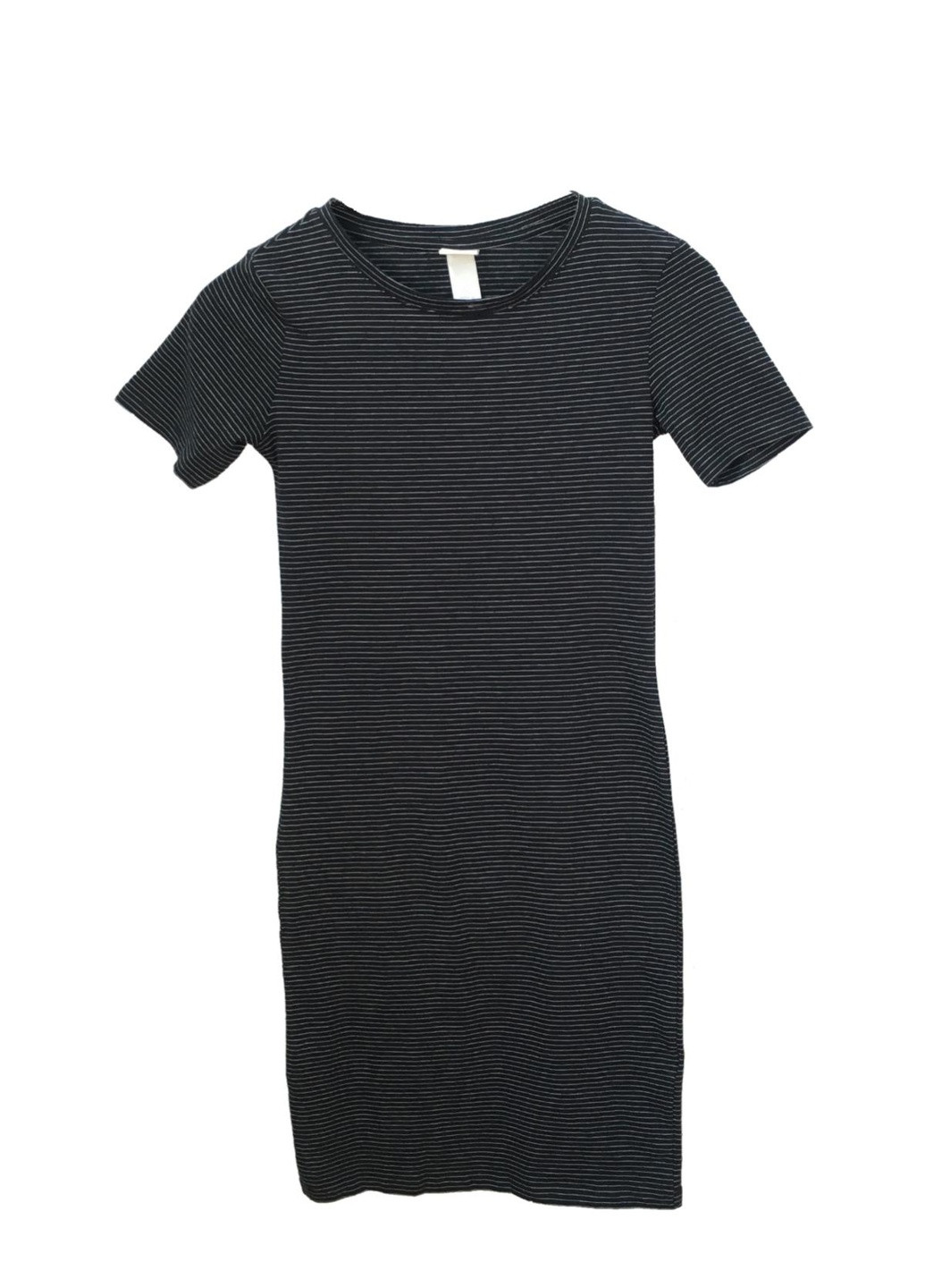 Чорна плаття H&M в смужку