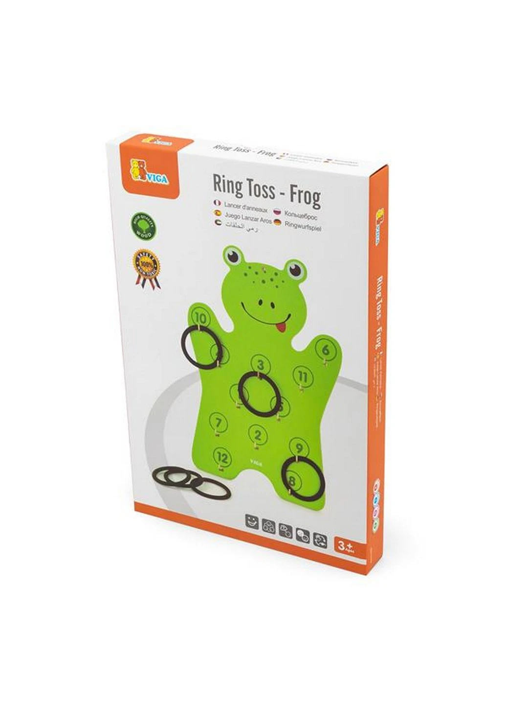 Игровой набор Лягушонок с кольцами Viga Toys (228856892)