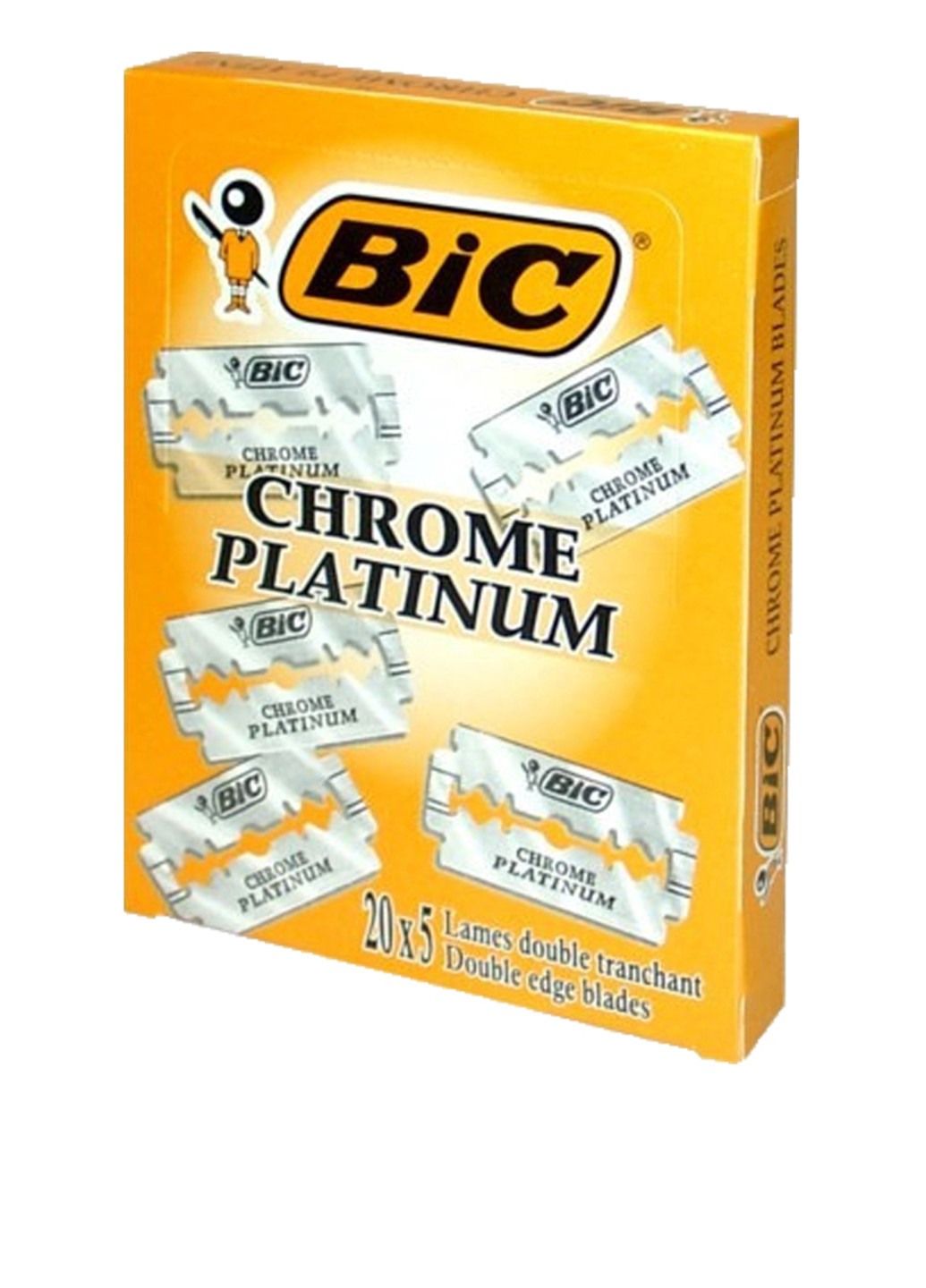 Лезвия Chrome Platinum (20х5 шт.) Bic (184256144)
