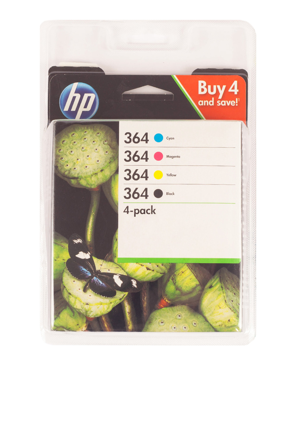 Картридж для принтера з чорнилом (4 кольори) HP (107550628)