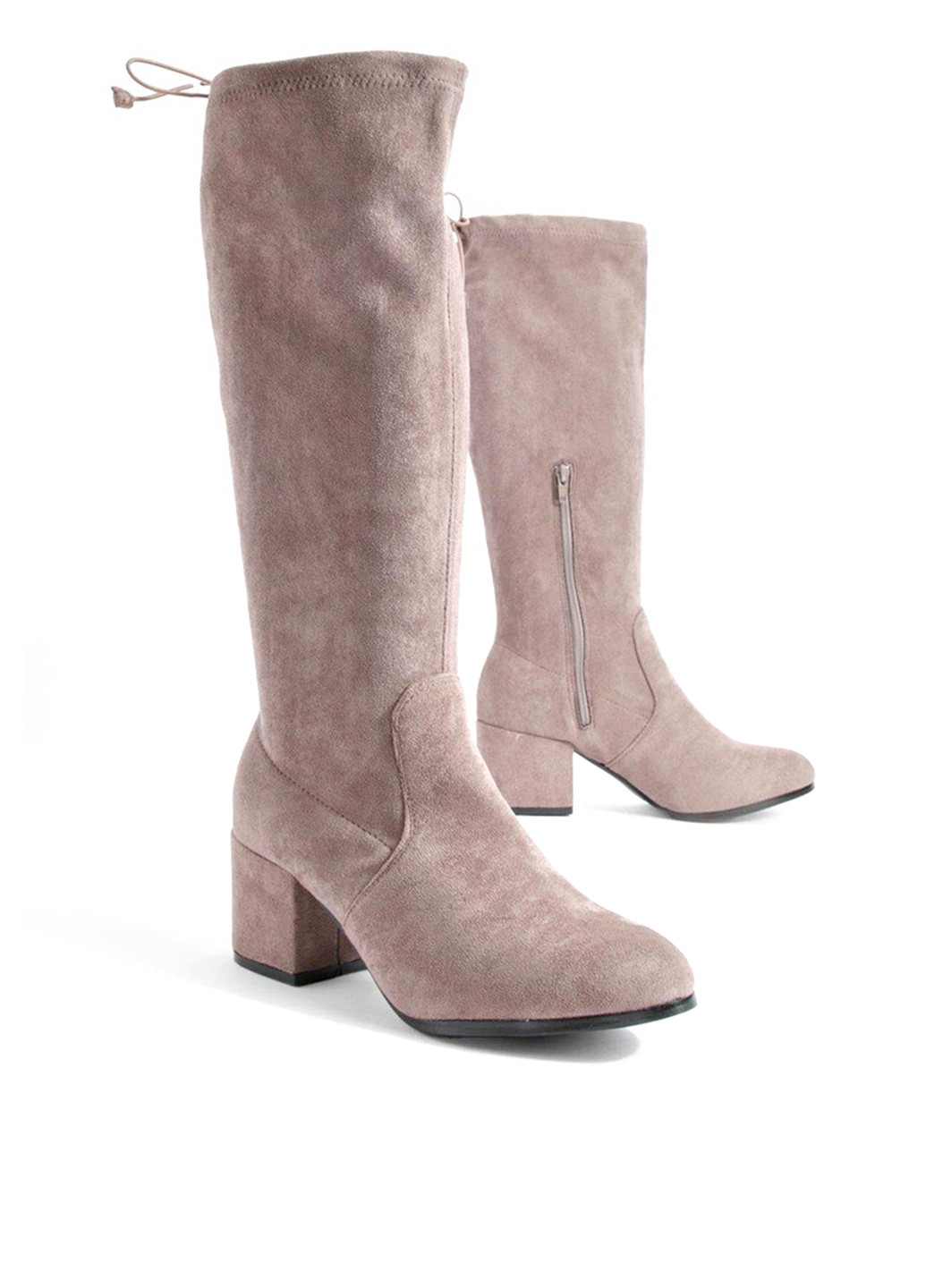 Осенние сапоги Boohoo завязки