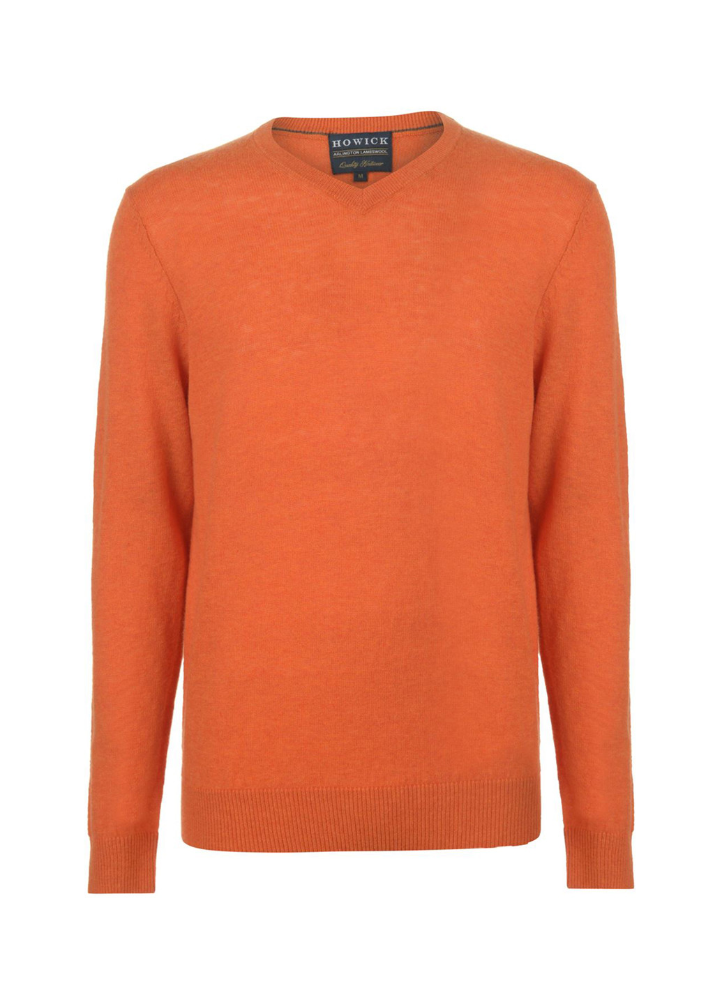 Оранжевый демисезонный пуловер пуловер Howick