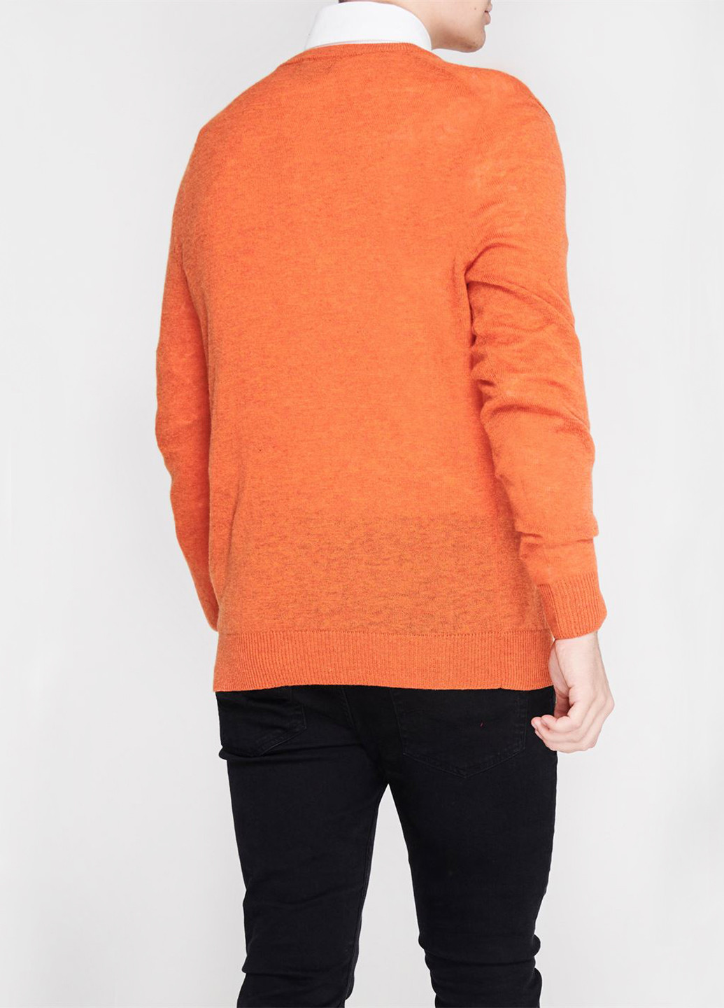 Помаранчевий демісезонний пуловер пуловер Howick