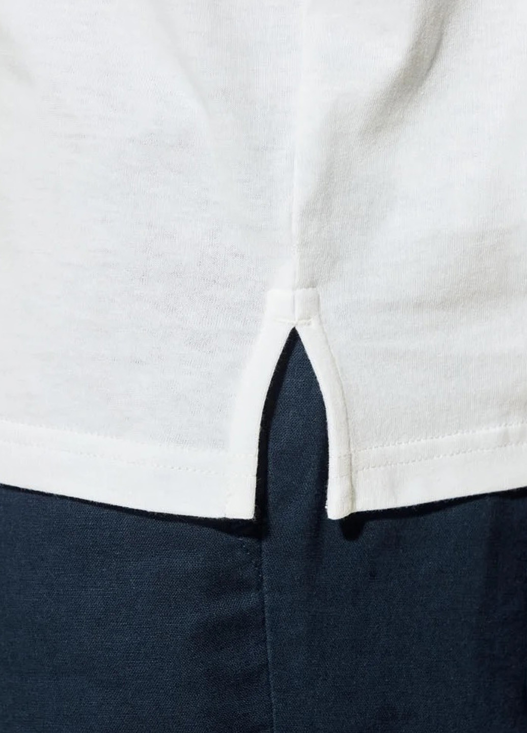 Молочная футболка-поло для мужчин Livergy в полоску