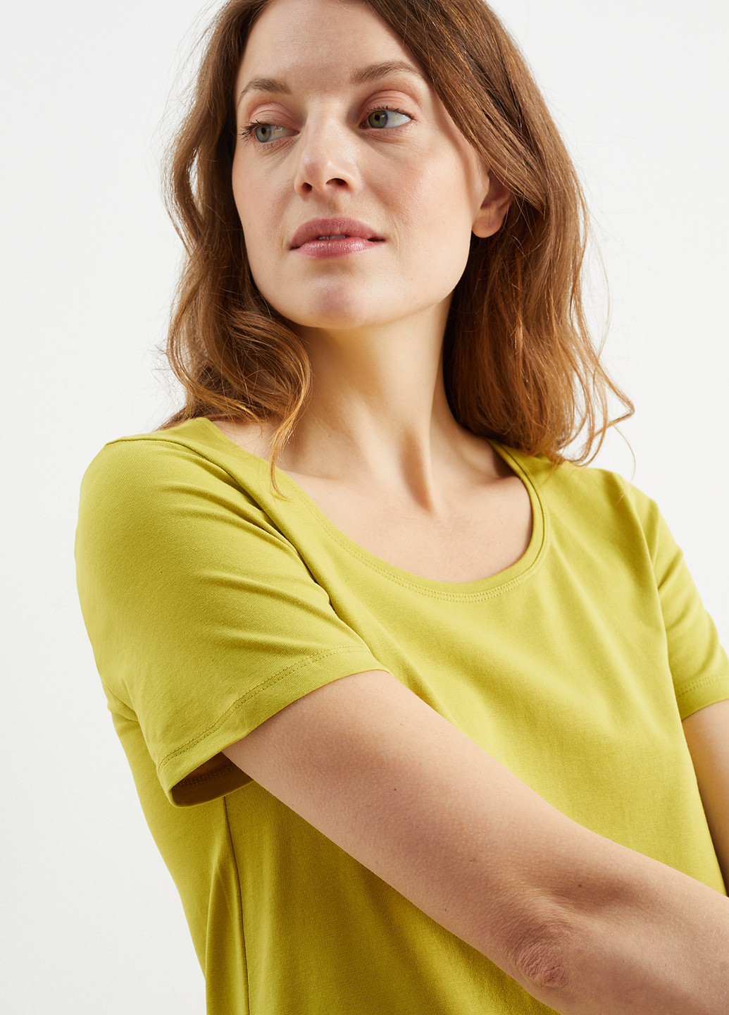 Комбинированное кэжуал платье (2 шт.) платье-футболка C&A в полоску