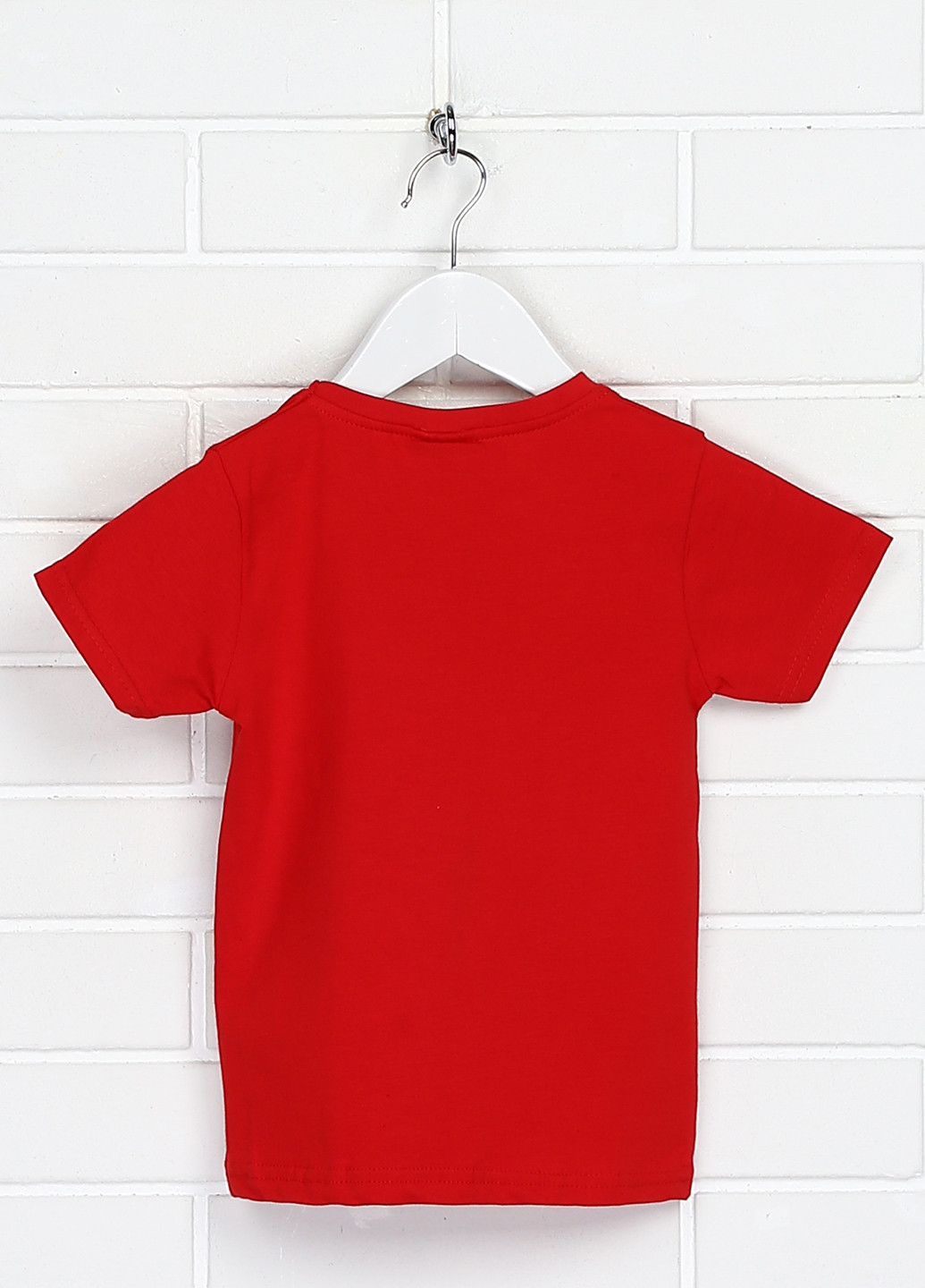 Червона літня футболка Hacali Kids