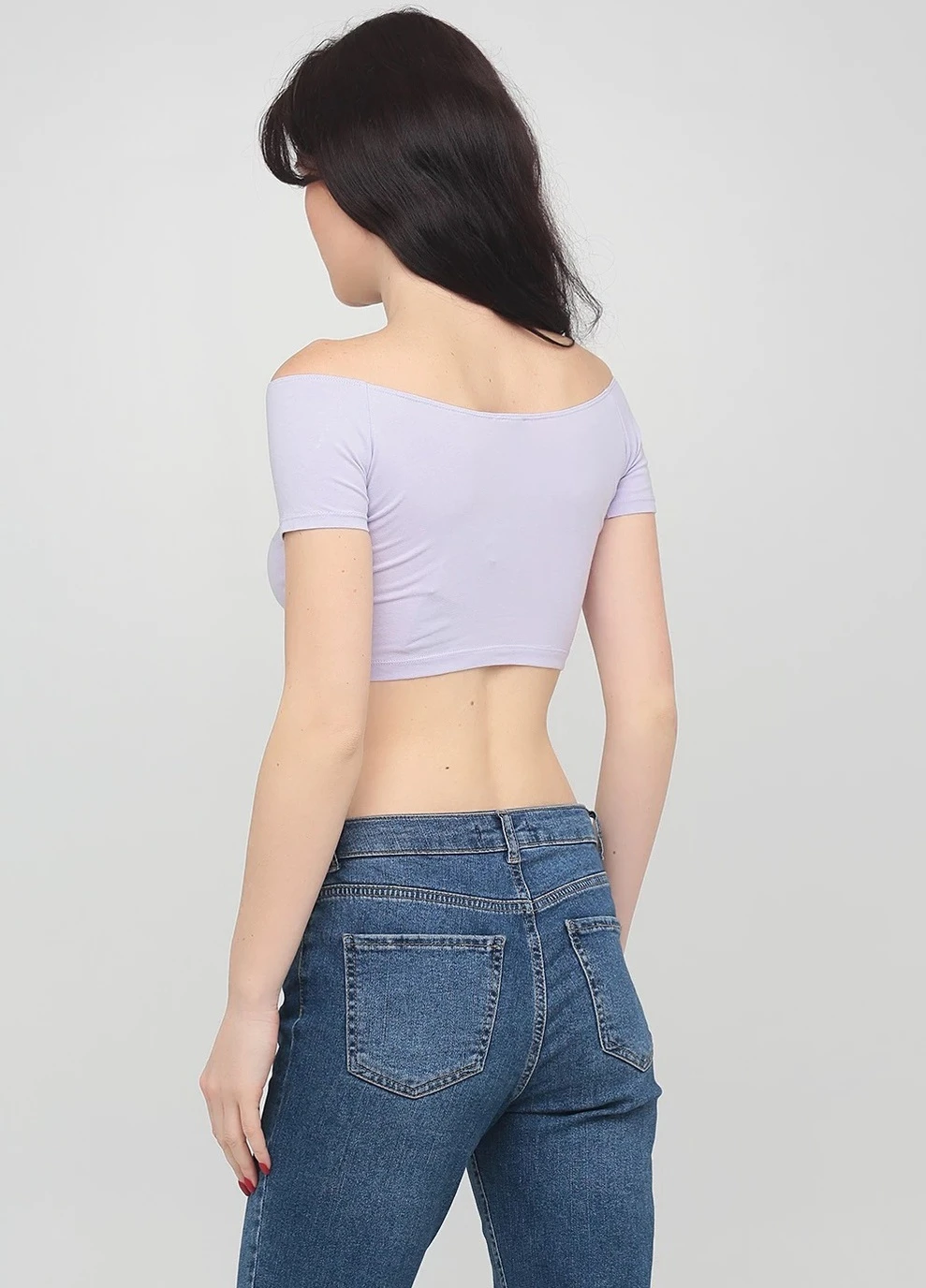 Топ однотонний кежуал Asos (253538132)