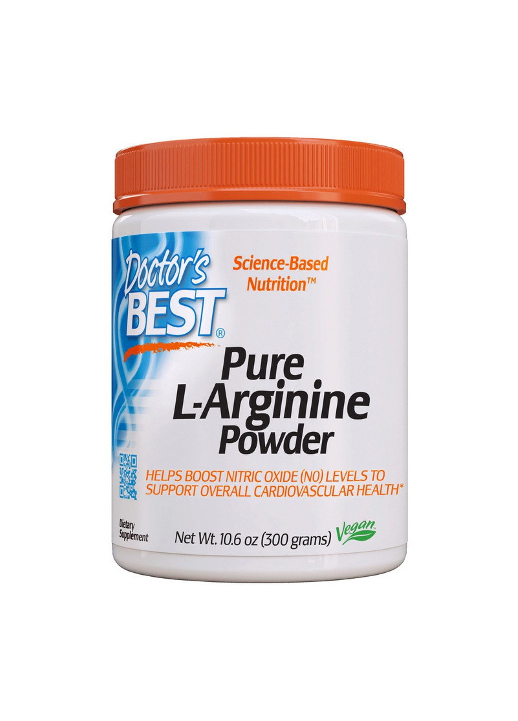 Л-Аргінін Pure L-Arginine Powder (300 г) Doctor's Best (255362831)