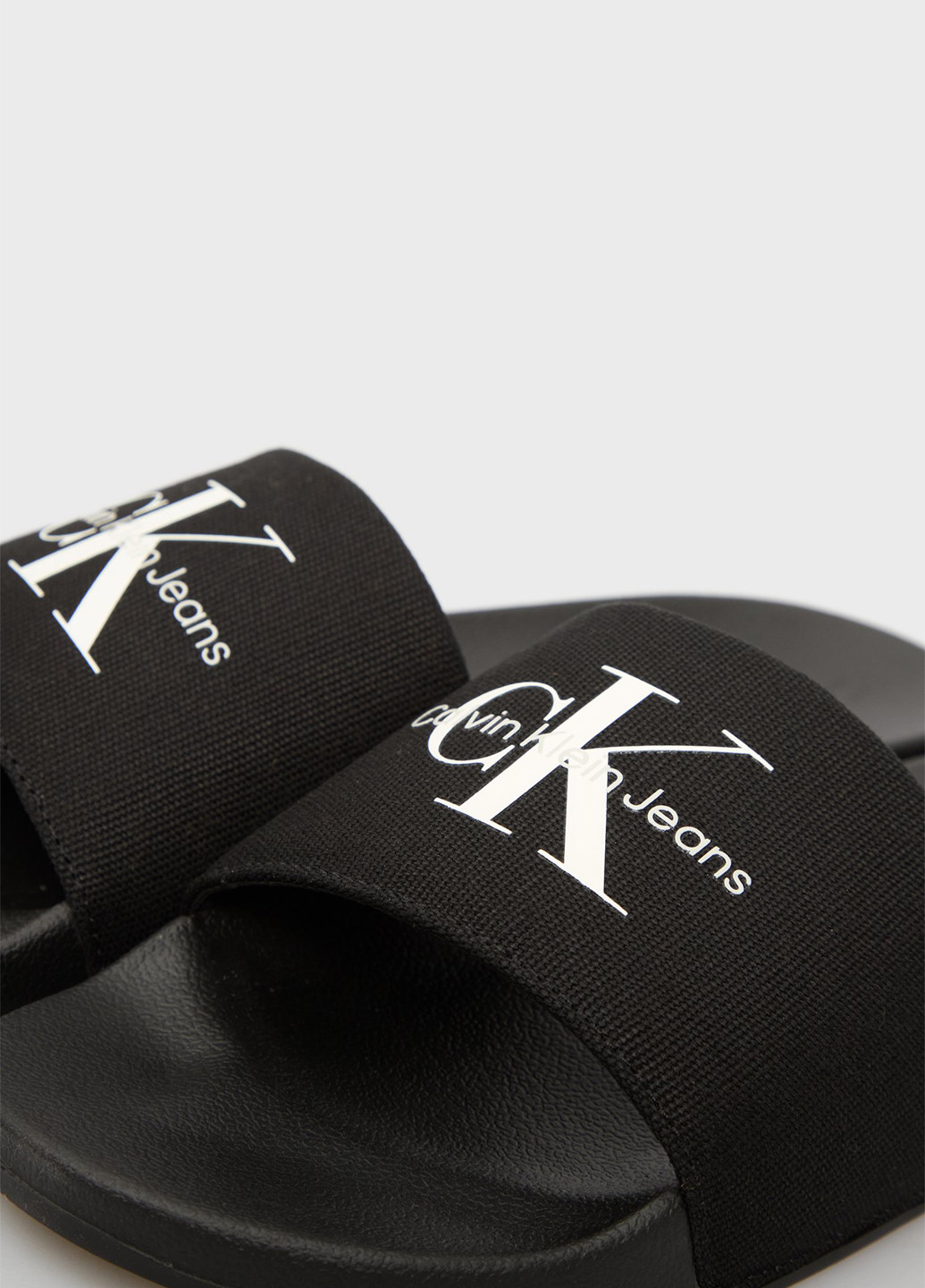 Черные пляжные, кэжуал шлепанцы Calvin Klein Jeans