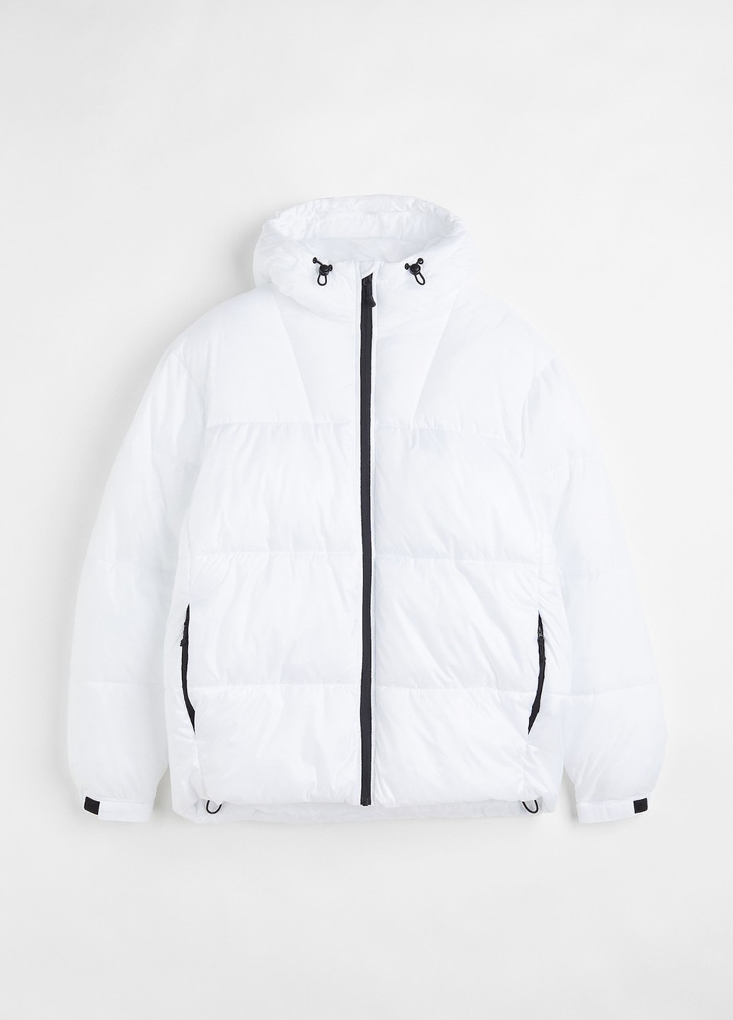 Біла демісезонна куртка H&M