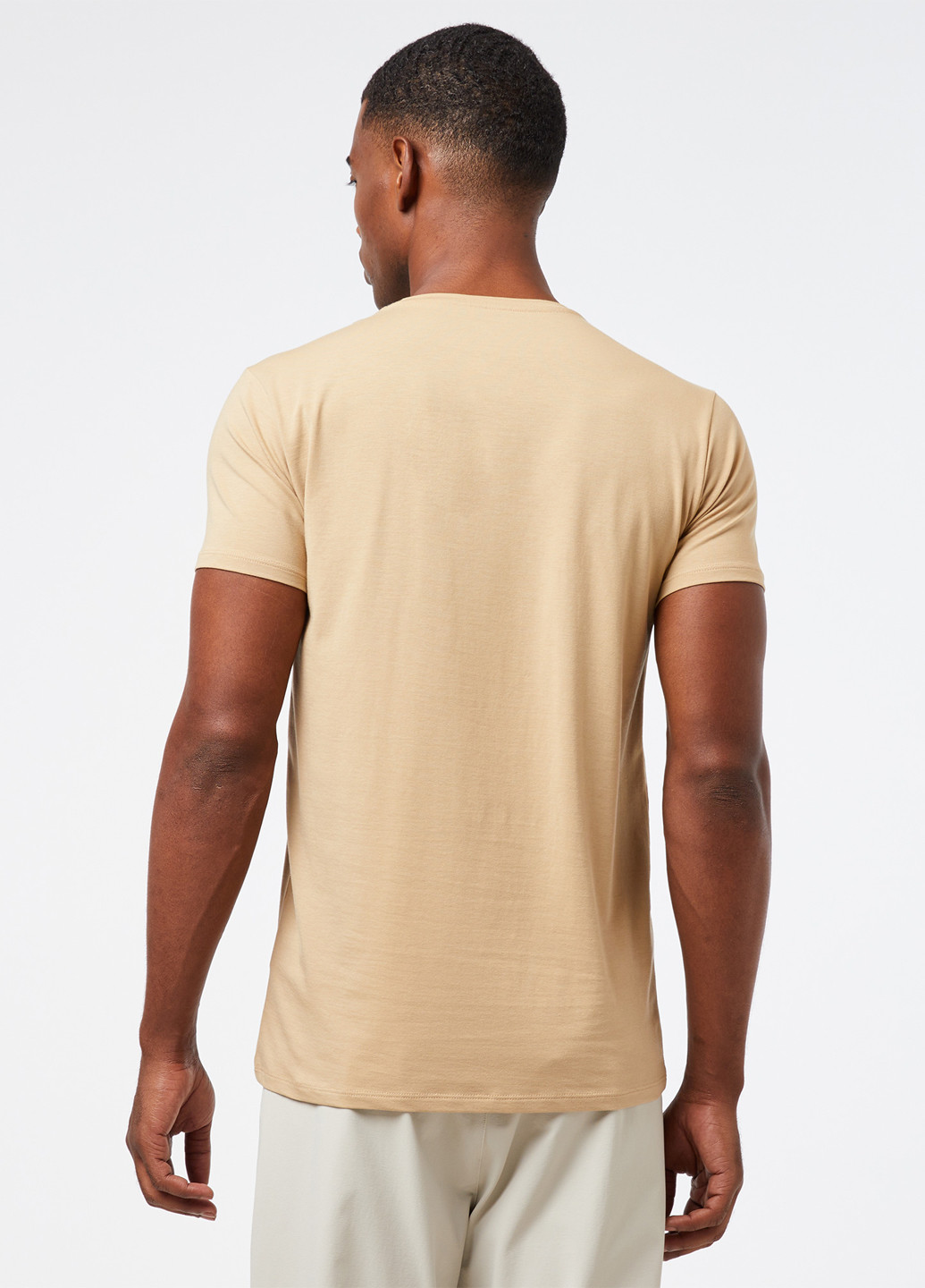 Пудрова футболка Lacoste