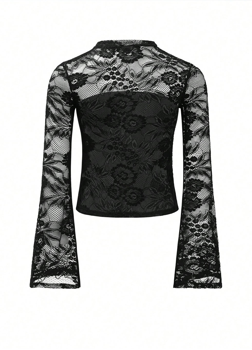 Чёрная блуза SHEIN