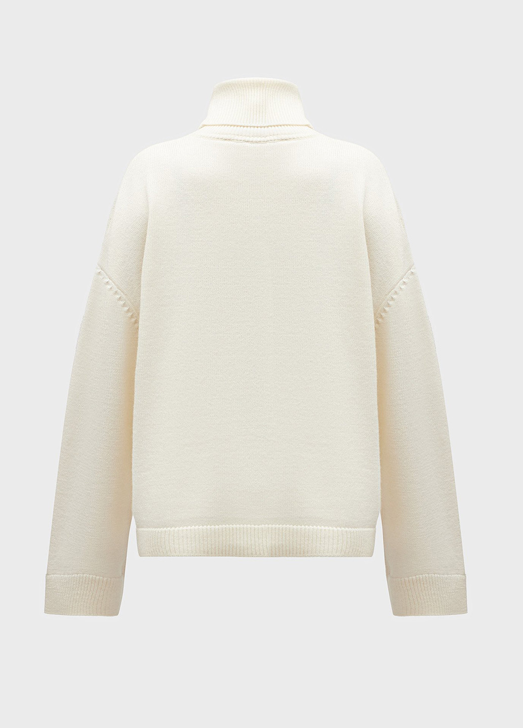 Молочный зимний свитер PRPY