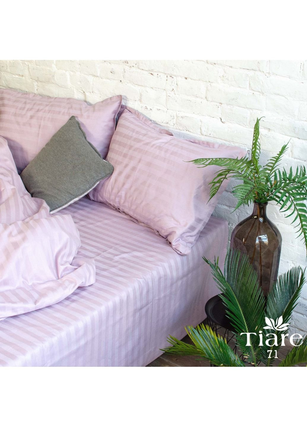 Постельное белье 71 Сатин Страйп Цветной семейный (71_Stripe_sm) Tiare (254078326)