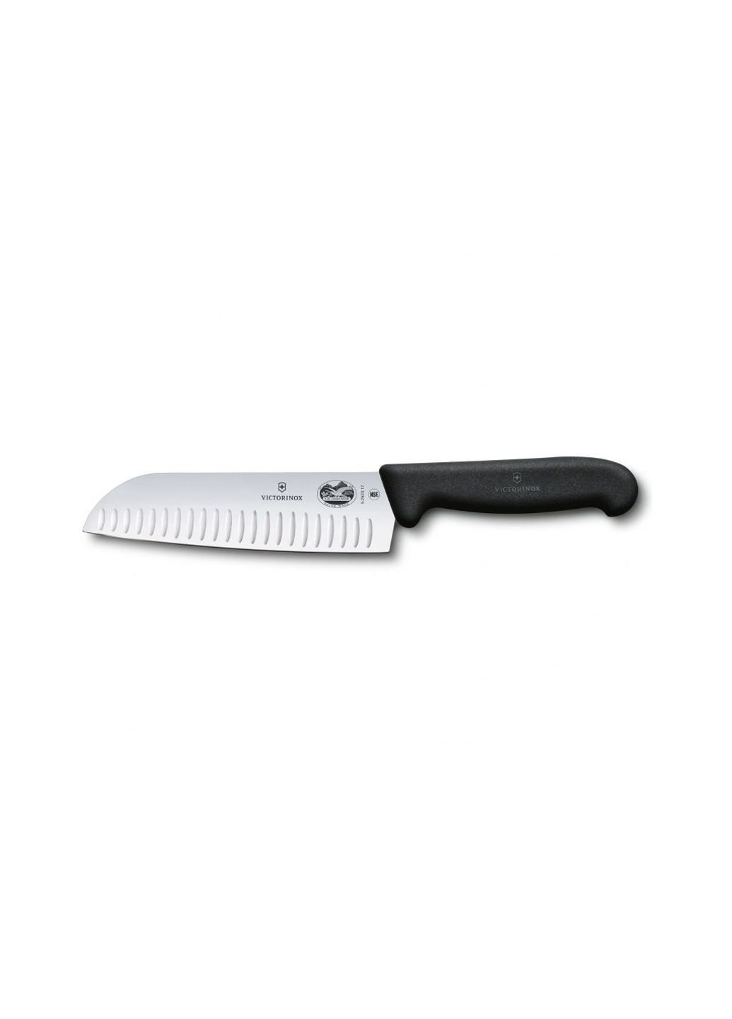Кухонный нож Fibrox Santoku 17 см Black (5.2523.17) Victorinox (254074375)