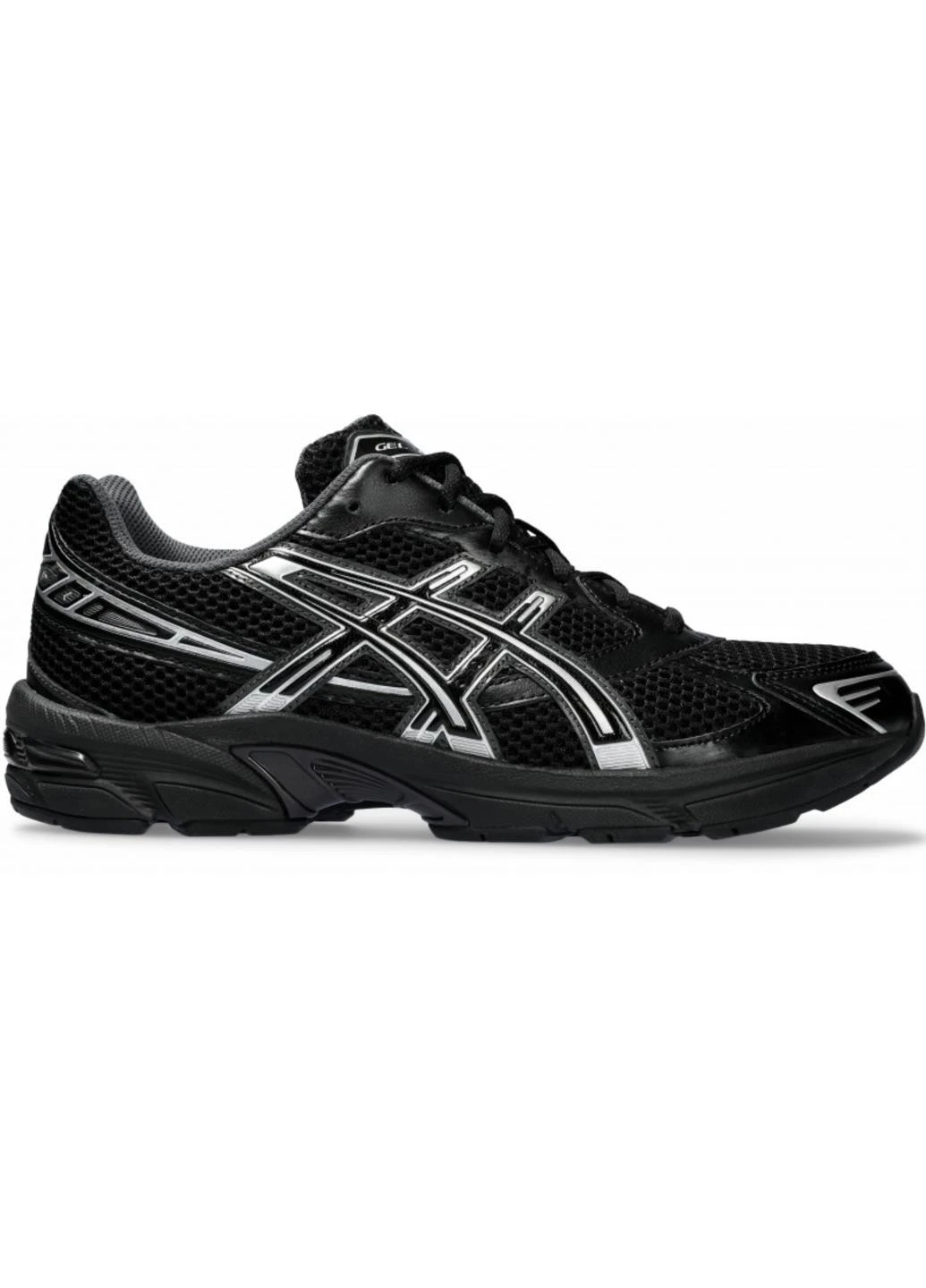 Чорні кросівки 1201a906-001 демісезон Asics Gel-1130 Black Pure Silver
