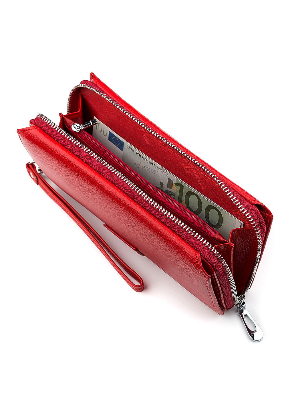 Жіночий шкіряний гаманець 10,5х20х3,5 см st leather (229459404)