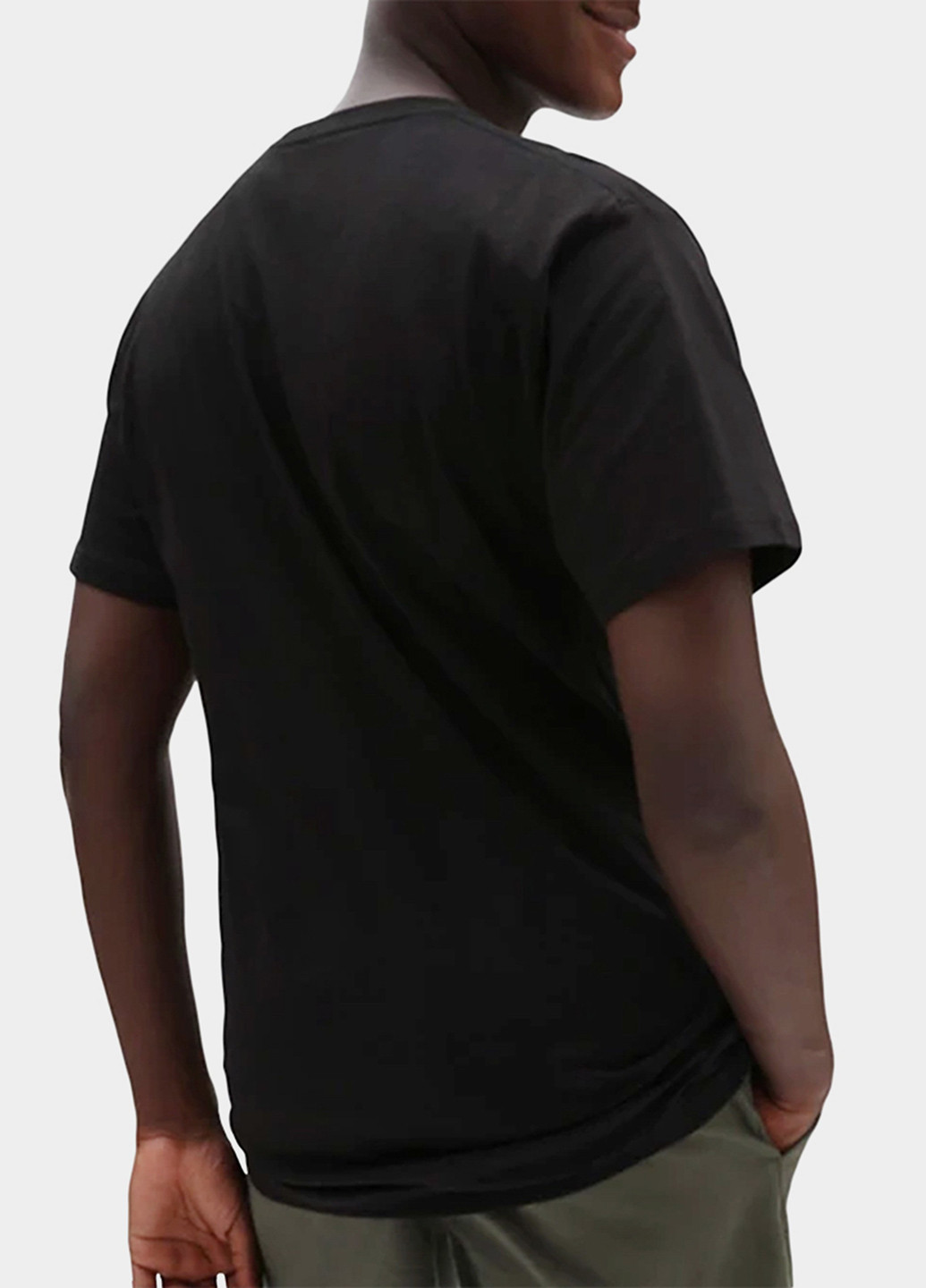 Черная футболка Vans VN0A5E7YZ0T1