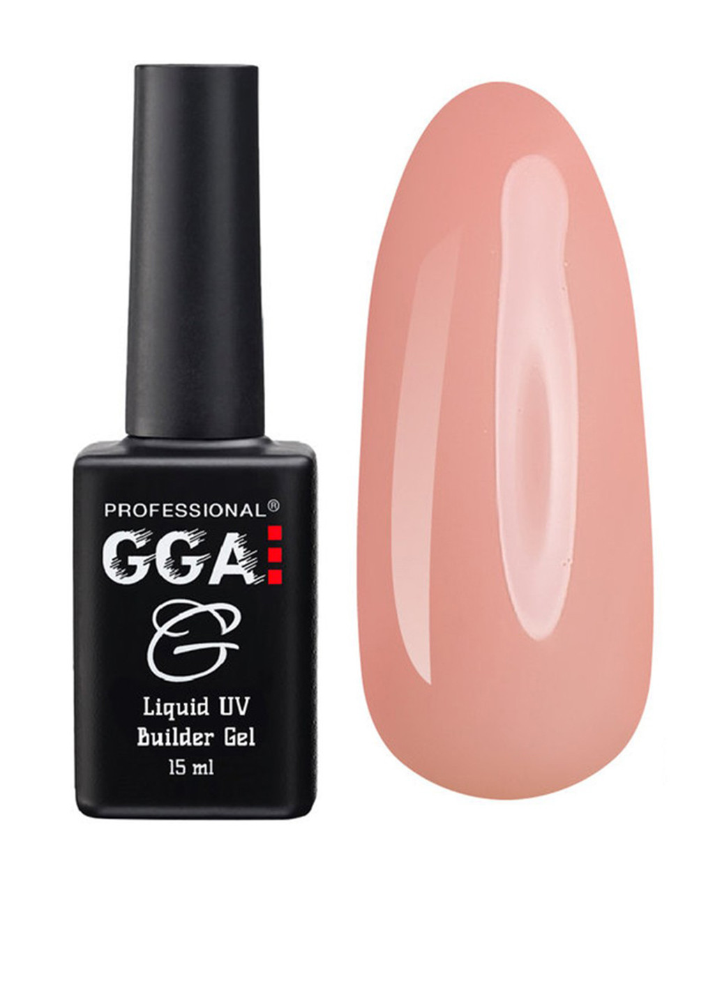 Гель для ногтей жидкий №04, 15 мл GGA Professional (114069092)