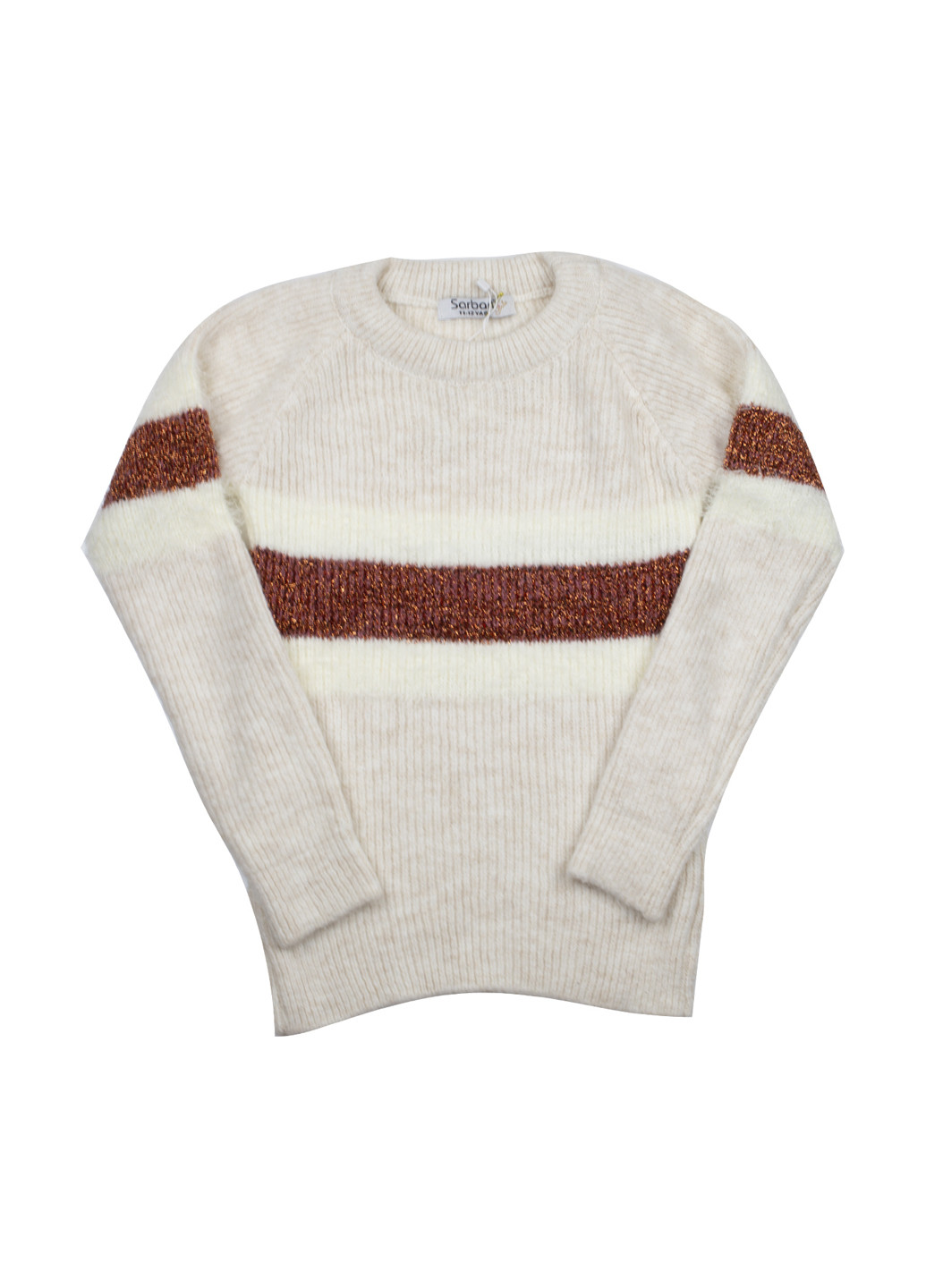 Молочный зимний джемпер джемпер Saban