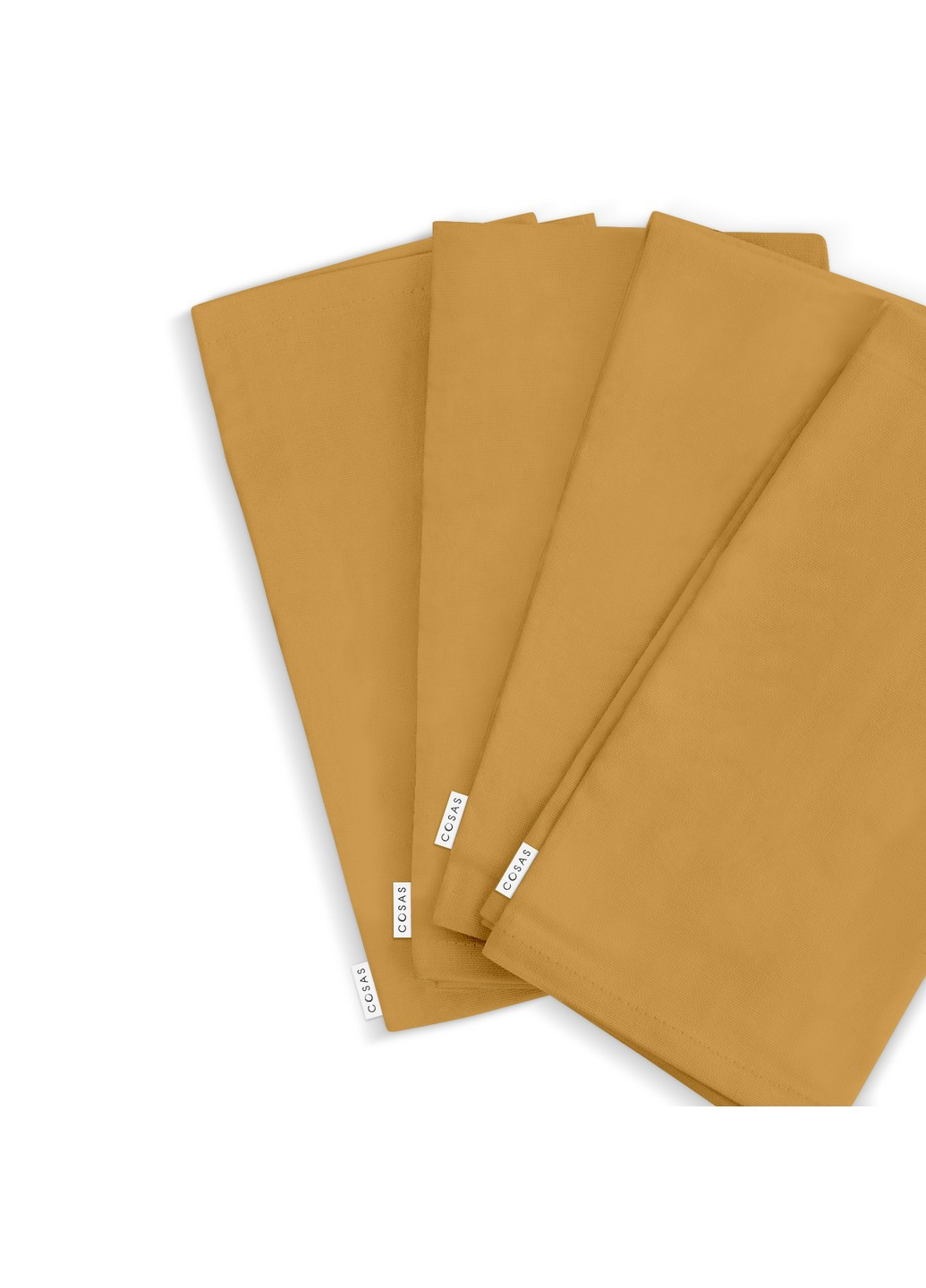 Набір з 4-х серветок 30х30 Ranfors Mustard (4822052073315) Cosas (252470938)