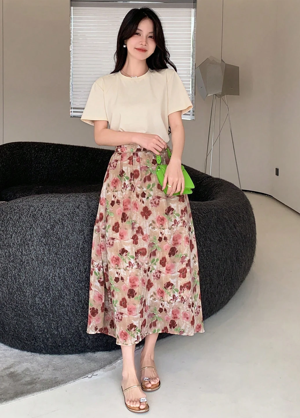 Костюм (футболка, спідниця) SHEIN (325400146)