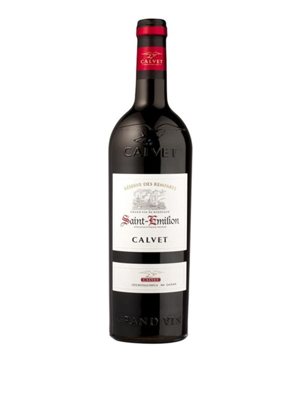 Вино Reserve des Remparts Saint-Emilion красное сухое, 0,75 л Calvet (184066832)