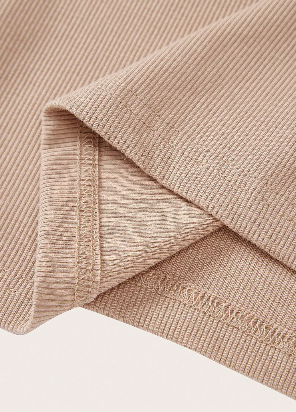 Бежевое кэжуал платье для беременных платье-футболка SHEIN однотонное