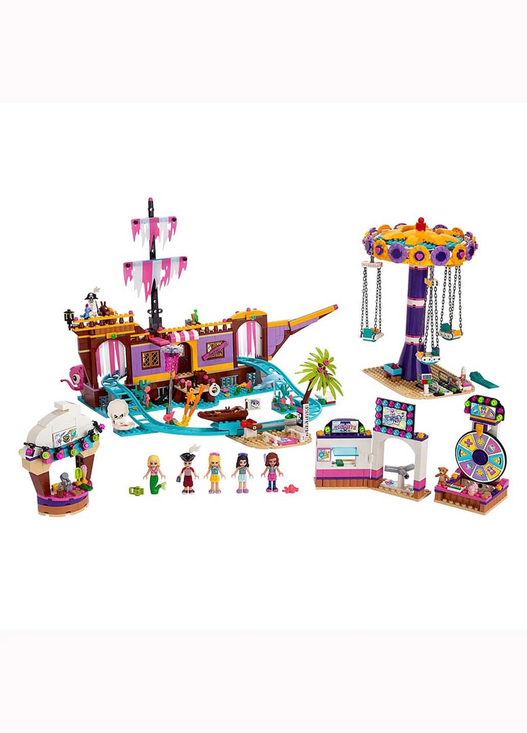 Конструктор Lego Friends Парк развлечений на набережной 1251 деталь (207383364)