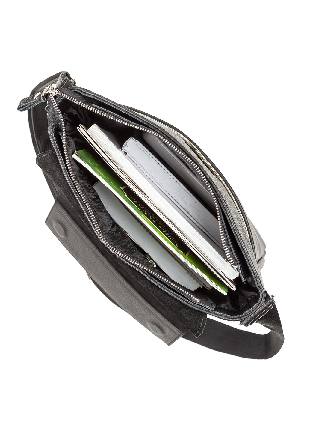 Чоловіча шкіряна сумка 25х33х8 см Shvigel (229460222)