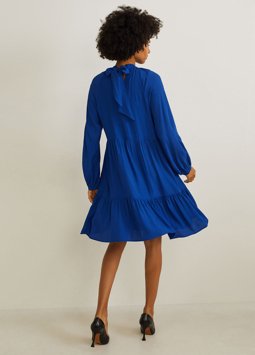 Синя кежуал сукня а-силует C&A однотонна