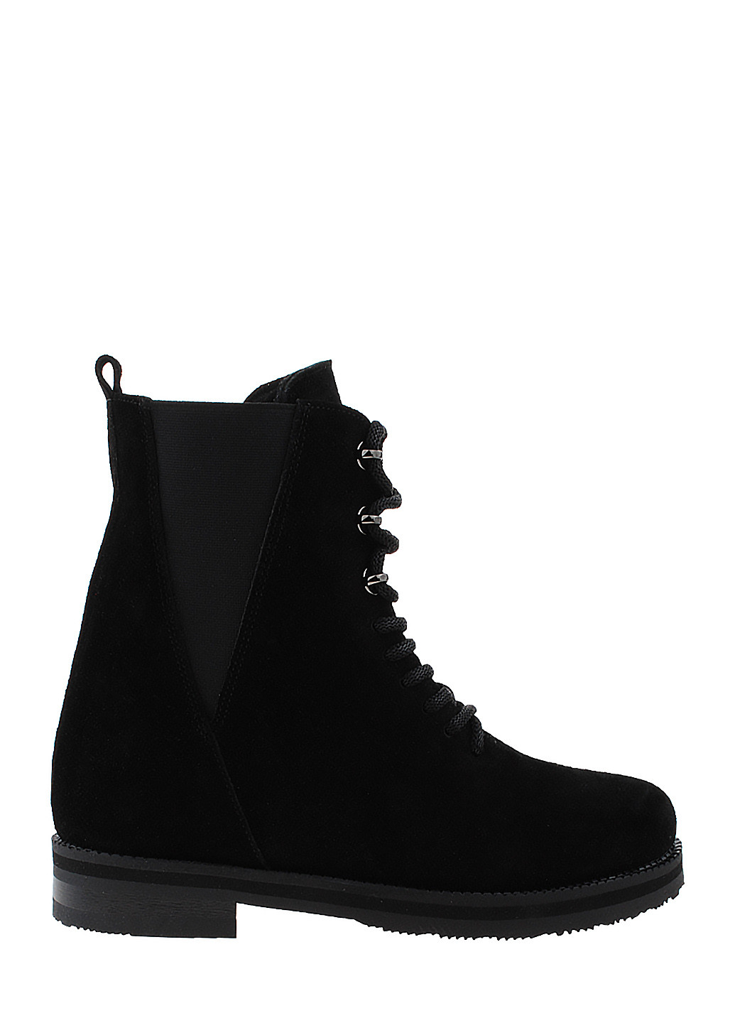 Зимние ботинки r321-456-11 черный Arcoboletto из натуральной замши