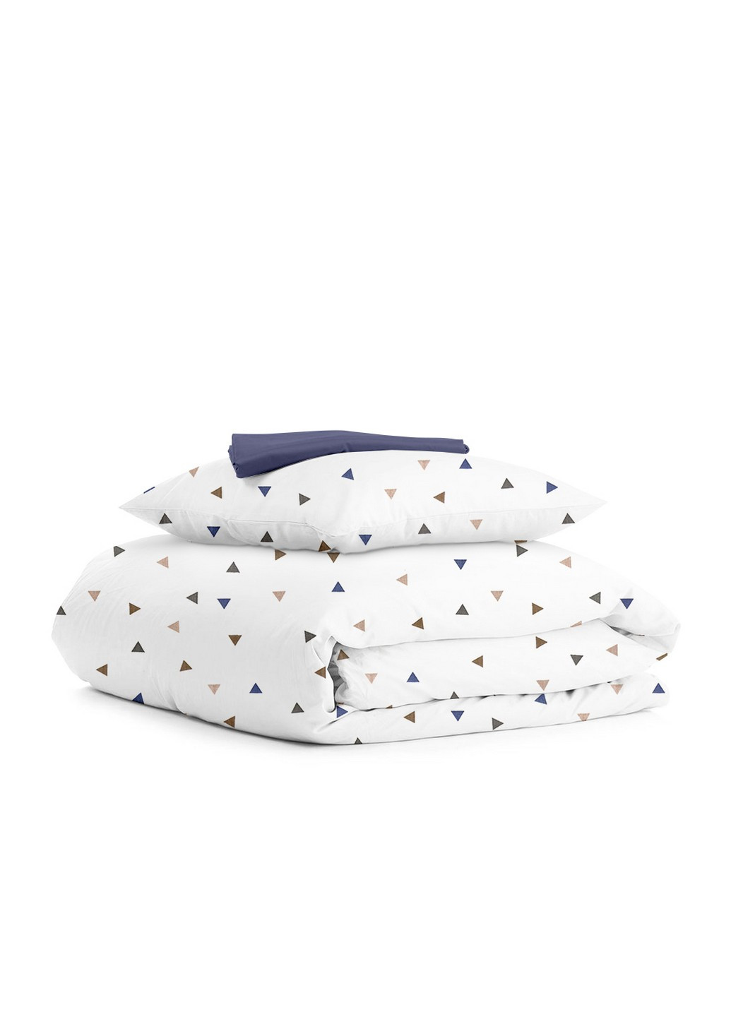 Комплект подросткового постельного белья на резинке Delta Color Dark Blue 160x220 см (4822052080979) Cosas (251850312)