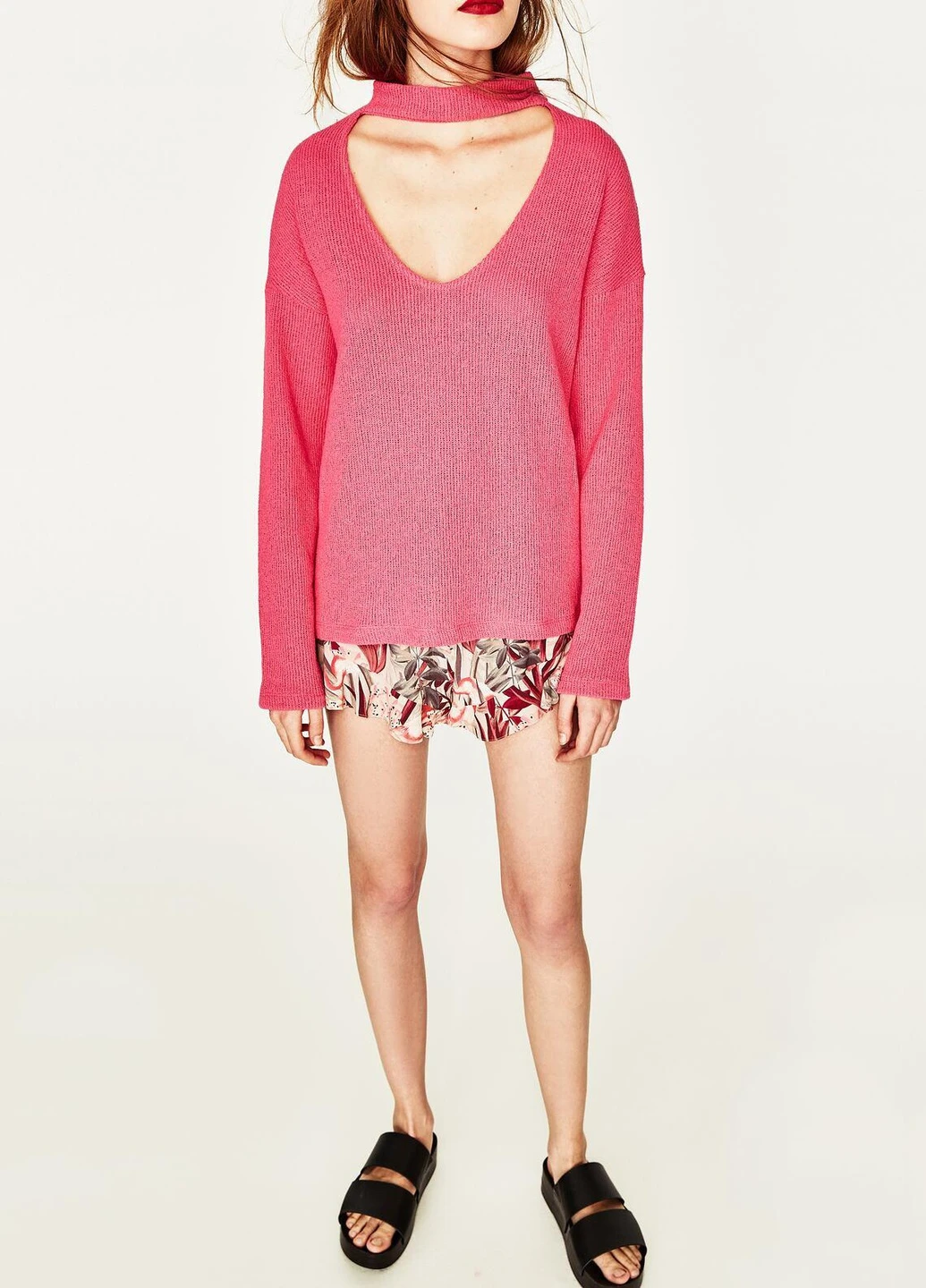 Кофта,рожевий, Zara (255192858)