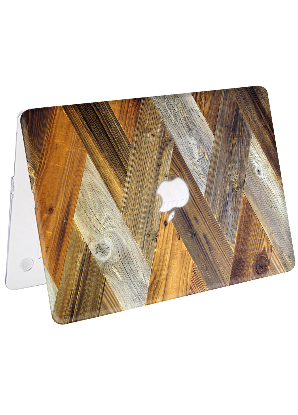 Чехол пластиковый для Apple MacBook Pro 16 A2141 Деревянные панели (9494-2806) MobiPrint (219124413)