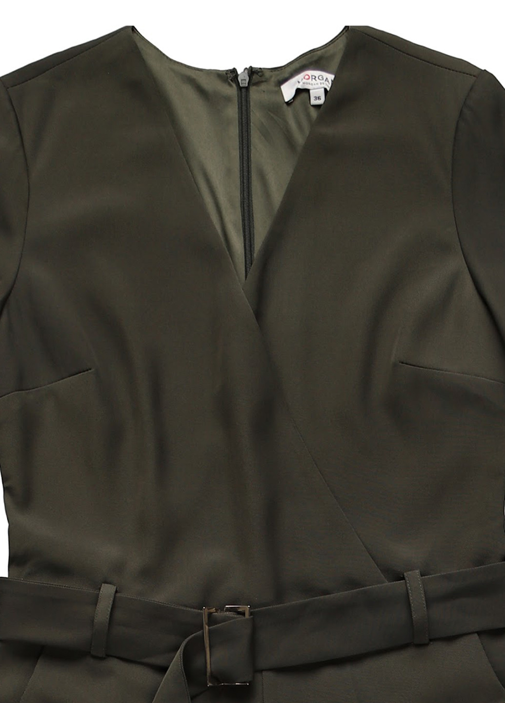 Комбинезон Morgan комбинезон-брюки однотонный кэжуал полиэстер