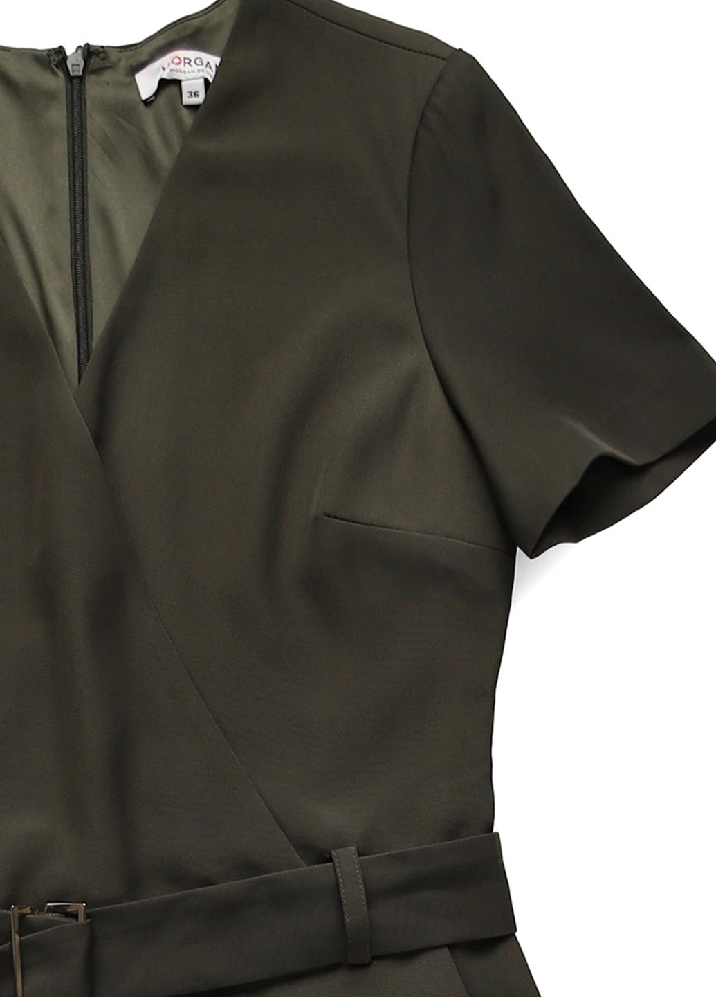 Комбинезон Morgan комбинезон-брюки однотонный кэжуал полиэстер